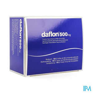 Daflon 500 Filmomh Tabl 180 X 500mg