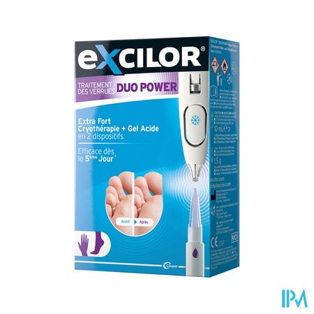 Excilor Wrattenbehandeling Duo Power 10ml+1,5g