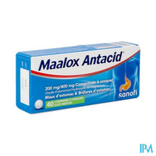 Charger l'image dans la galerie, Maalox Antacid 200/400 Comp 40
