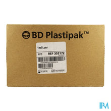 Afbeelding in Gallery-weergave laden, Bd Plastipak Spuit Luer Tuberculine 1ml 1 303172
