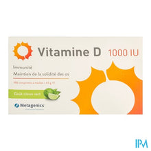 Afbeelding in Gallery-weergave laden, Vitamine D 1000iu Metagenics Tabl 168
