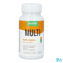 Afbeelding in Gallery-weergave laden, Purasana Multivitamin Fruit&amp;veggie V-caps 60 Nf
