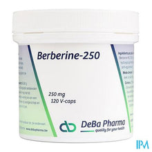Load image into Gallery viewer, Berberine 250mg V-caps 120 Deba
