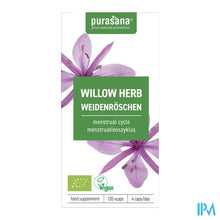 Afbeelding in Gallery-weergave laden, Purasana Vegan Wilgenroosje Caps 120
