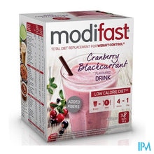 Charger l'image dans la galerie, Modifast Intensive Milkshake Cranberry 440g
