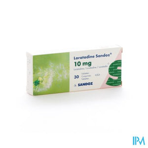 Loratadine Sandoz Comp 30 X 10mg