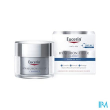 Afbeelding in Gallery-weergave laden, Eucerin Hyaluron-filler X3 Nachtcreme 50ml
