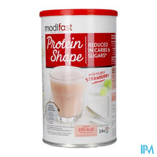 Afbeelding in Gallery-weergave laden, Modifast Protein Shape Strawberry Milkshake 420g
