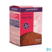 Charger l'image dans la galerie, Mannavital Rode Rijst Gefermenteerd+co Enzyme Q10
