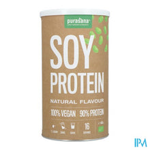 Charger l'image dans la galerie, Purasana Vegan Soja Protein 90% Nature Bio 400g
