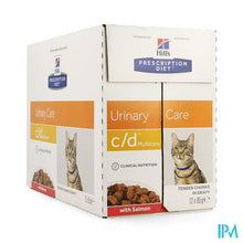 Afbeelding in Gallery-weergave laden, Hills Prescrip.diet Feline Cd Salmon 12x85g 1882u
