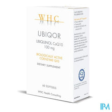 Afbeelding in Gallery-weergave laden, UbiQor Ubiquinol 100mg Softgels 60
