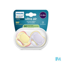 Charger l'image dans la galerie, Philips Avent Fopspeen +0m Air Pistache/lila 2
