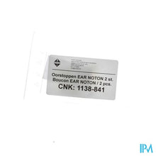 Charger l'image dans la galerie, Ear Oorstop 1x2 Pontos
