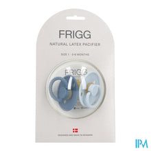 Afbeelding in Gallery-weergave laden, Frigg Rope Fopspenen Latex T1 Ocean/blue 2
