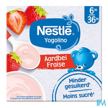Charger l'image dans la galerie, Nestle Baby Yogo Aardbei 4x100g

