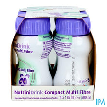 Load image into Gallery viewer, Nutrinidrink Compact Multi Fibre Neutraal 4x125ml
