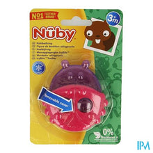 Charger l'image dans la galerie, Nuby Koelbijtfiguur diertjes met beschermhoes - 3m+
