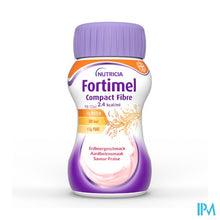 Charger l'image dans la galerie, Fortimel Compact Fiber 2.4kcal Aardbei 4x125ml

