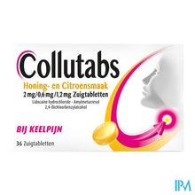 Afbeelding in Gallery-weergave laden, Collutabs Honing Citr. 2mg/0,6mg/1,2mg Zuigtabl 36
