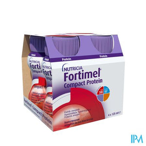 Fortimel Compact Protein Bosvruchten Flesjes 4x125 ml