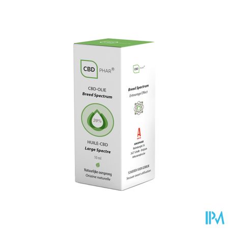 Cbd Olie Breed Spectrum 20% 10ml Cbd-phar