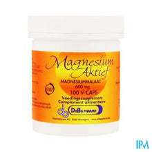 Charger l'image dans la galerie, Magnesium Actif Caps 100 X 600mg Deba
