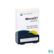 Afbeelding in Gallery-weergave laden, Menaq7 45mcg Vit K2 Springfield Blister Tabl 60
