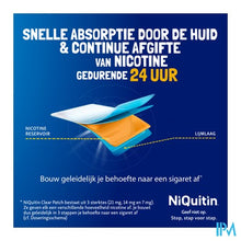 Afbeelding in Gallery-weergave laden, Niquitin Clear Patches 14 X 21mg
