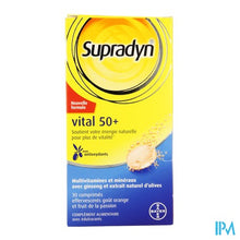 Afbeelding in Gallery-weergave laden, Supradyn Vital 50+ Bruistabletten 30
