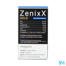 Charger l'image dans la galerie, Zenixx Gold Caps 60x890mg Nf
