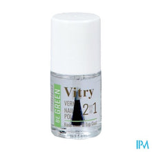 Load image into Gallery viewer, Nagellak Be Green 2&amp;1 Base &amp; Top Coat 10ml
