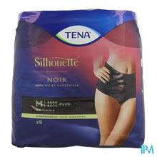 Afbeelding in Gallery-weergave laden, Tena Silhouette Plus Noir High Waist M 9 703081
