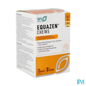 Equazen Omega 3/6 Chews Pot Caps 180