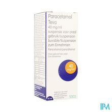 Load image into Gallery viewer, Paracetamol Teva 40mg/ml Orale Suspensie 85ml
