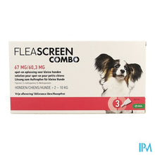 Afbeelding in Gallery-weergave laden, Fleascreen Combo 67mg/60,3mg Spot On Hond Pipet 3
