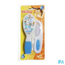 Afbeelding in Gallery-weergave laden, Nuby Kam &amp; Borstel Set - 3m+
