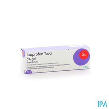 Afbeelding in Gallery-weergave laden, Ibuprofen Teva Gel Tube 50g
