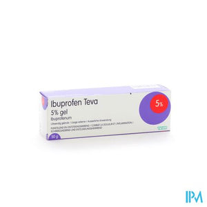 Ibuprofen Teva Gel Tube 50g