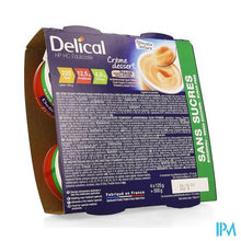 Afbeelding in Gallery-weergave laden, Delical Creme Dessert Hp-hc Z/suik. Aardbei 4x124g
