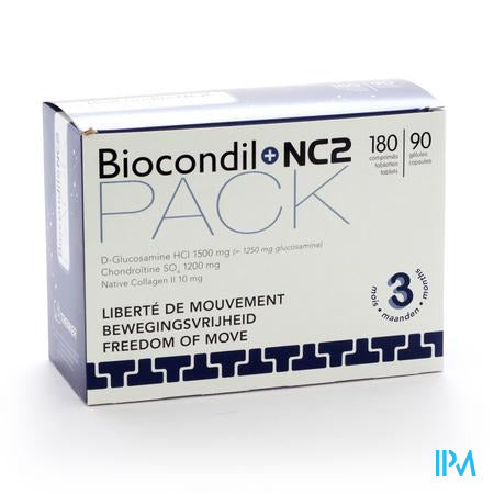 Biocondil Nc2 Comp 180 + Gel 90