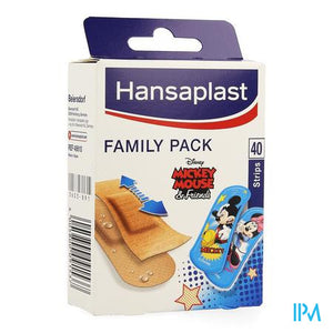 Hansaplast Pleister Family Pack Strips 40