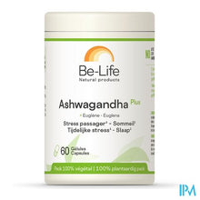 Load image into Gallery viewer, Ashwagandha Plus Be Life Caps 60

