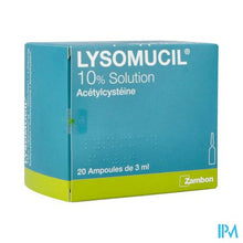 Afbeelding in Gallery-weergave laden, Lysomucil 10% Amp 20 X 300mg/3ml
