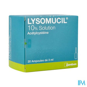 Lysomucil 10% Amp 20 X 300mg/3ml