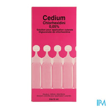 Afbeelding in Gallery-weergave laden, Cedium Chlorhexidini 0,05 % 24x10ml
