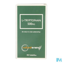 Afbeelding in Gallery-weergave laden, l-tryptophane 500mg Caps60 Natural Energy Labophar
