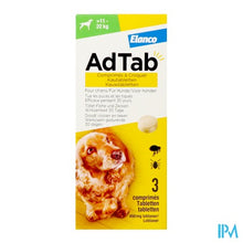 Load image into Gallery viewer, Adtab 450mg Hond >11kg-22kg Kauwtabl 3
