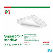 Afbeelding in Gallery-weergave laden, Suprasorb P Sensitive Non Border 15x20cm 10 139456
