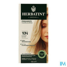 Afbeelding in Gallery-weergave laden, Herbatint Blond Platina 10n 150ml
